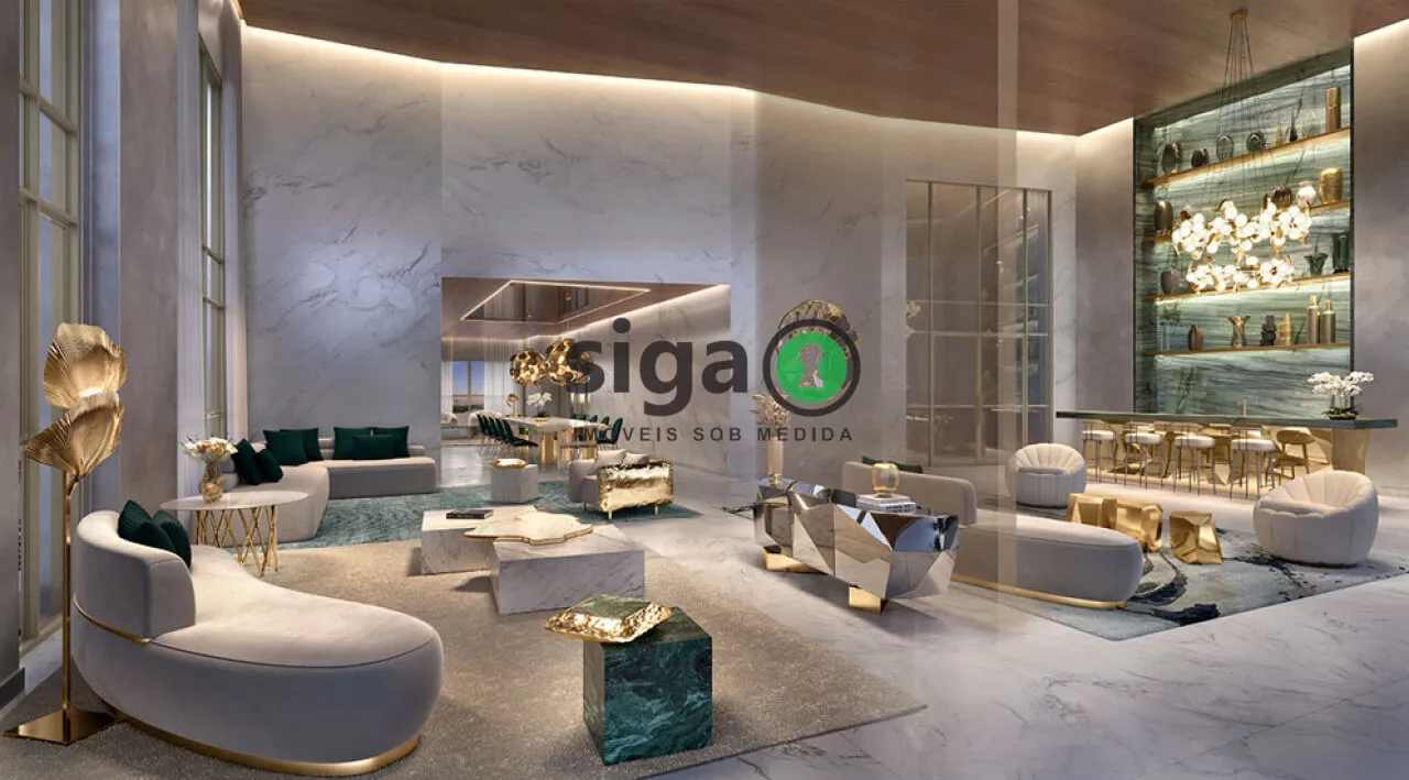 Imagem Apartamento 162 m² - 4 dormitórios (opção 3 suítes) e 2 vagas onde tudo acontece no Brooklin