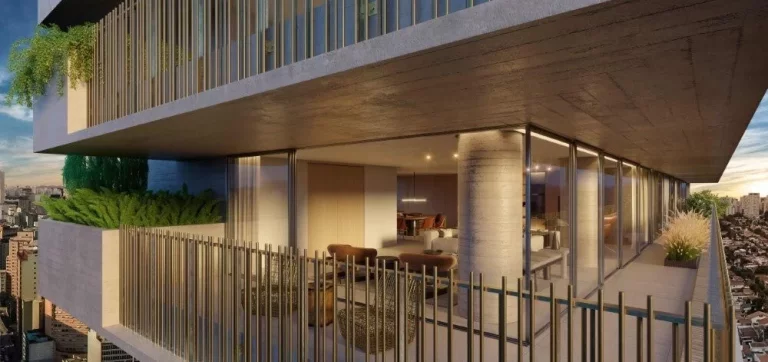 Imagem Apartamento Lançamento Alto Padrão à Venda Em Moema Pássaros Com 4 Suítes e 5 vagas