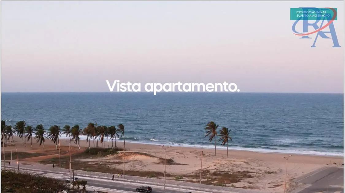 Imagem Apartamento para Venda em Fortaleza, Praia do futuro, 2 dormitórios, 1 suíte, 2 banheiros, 1 vaga
