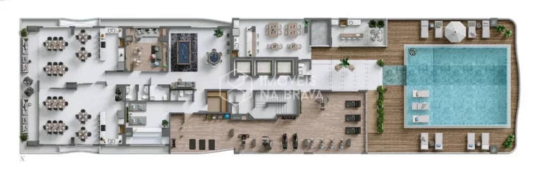 Imagem APARTAMENTO LE BLANC BRAVA RÉSIDENCE A VENDA 4 DORMITORIOS - PRAIA BRAVA - ITAJAI/SC