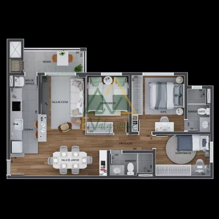 Imagem Apartamento à venda Bacacheri Curitiba PR