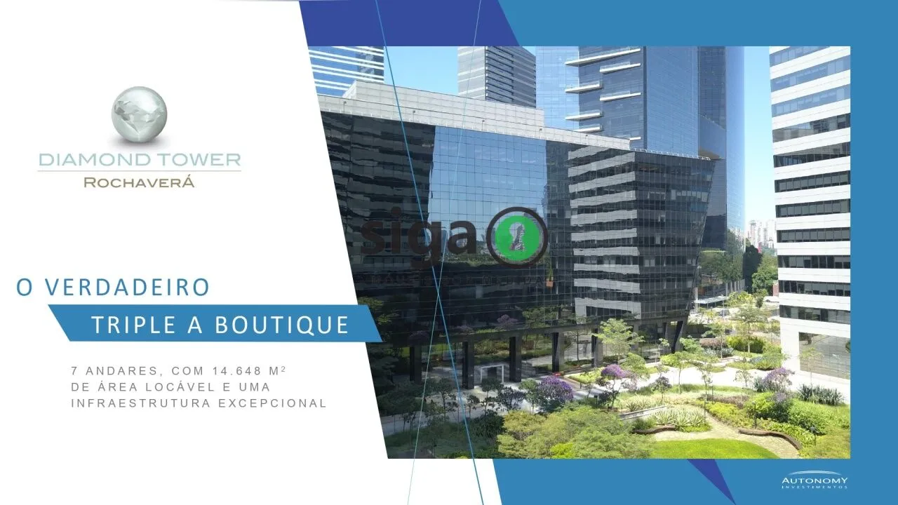 Foto do imóvel CONJUNTO COMERCIAL 759M² PARA LOCAÇÃO NO ROCHAVERA COPORATE NO BROOKLIN CHUCRI ZAIDAN