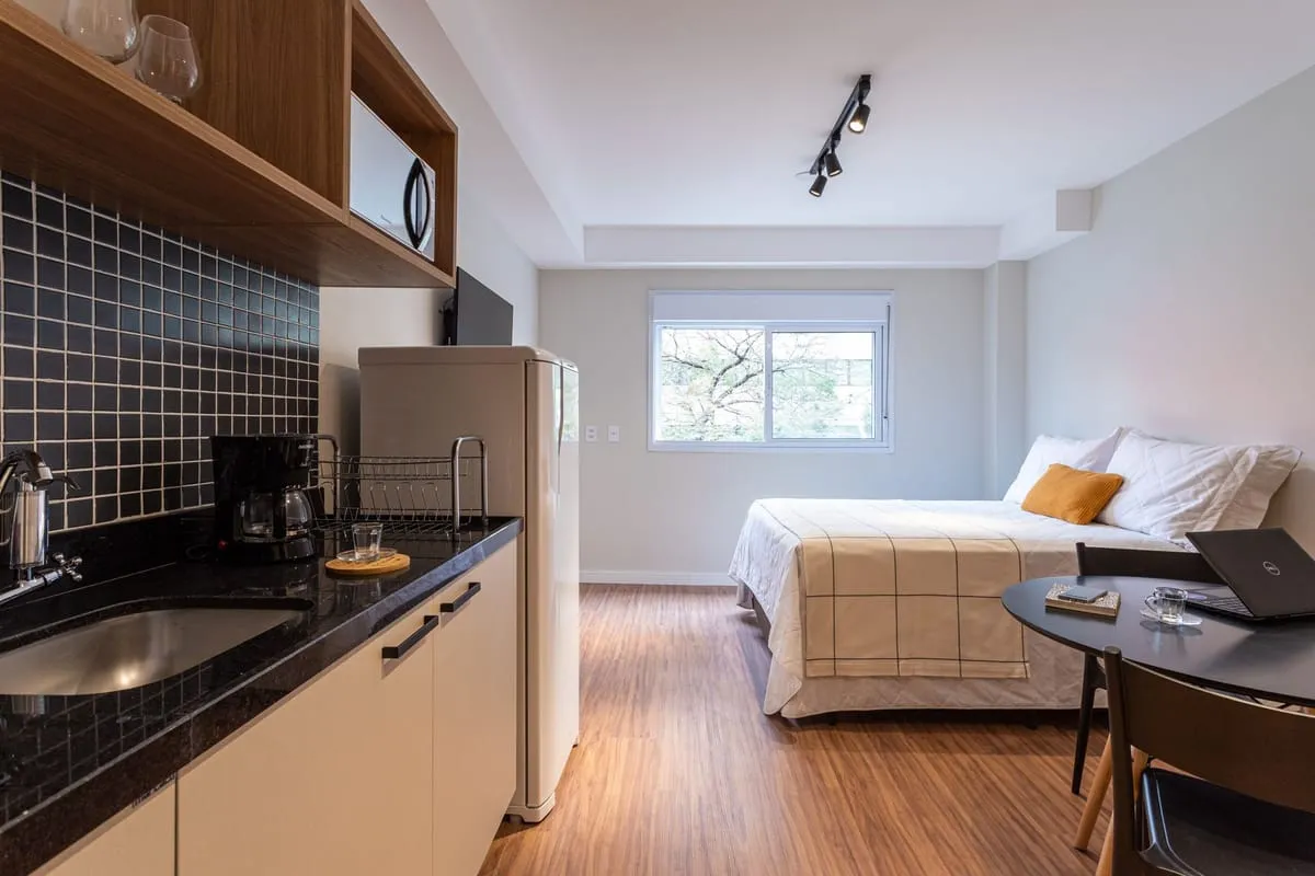 Imagem Apartamento com 1 Quarto para alugar, 28m² - Saúde