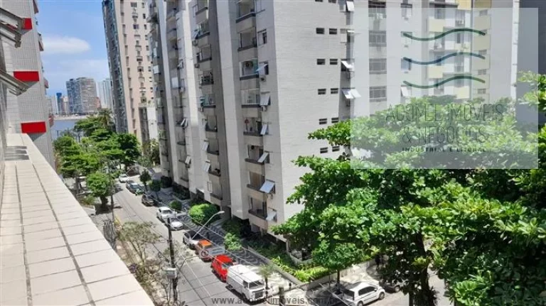 Foto do imóvel Apartamentos no Litoral para venda em São Vicente no bairro Itararé em Rua Saldanha da Gama- Itararé São Vicente, SP