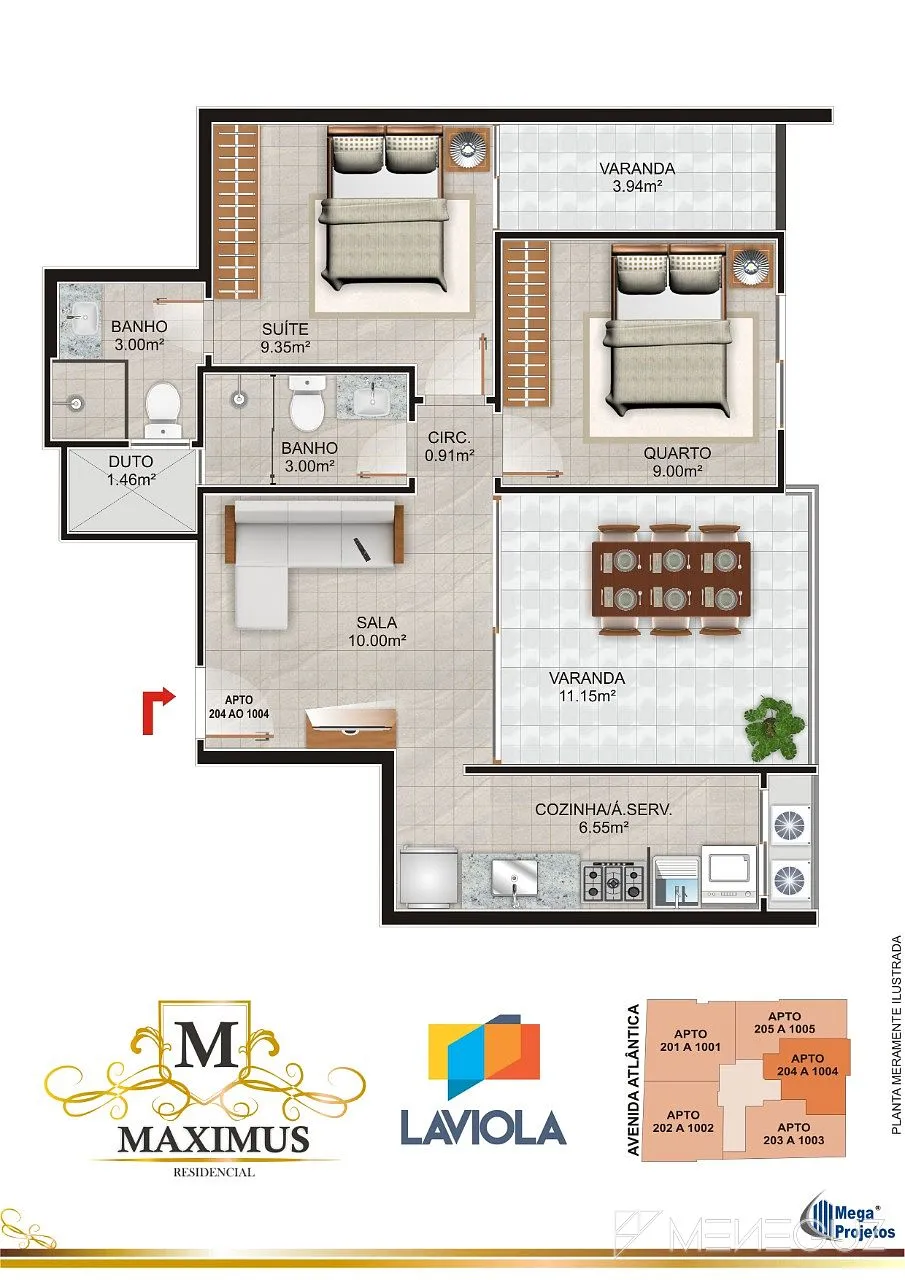Imagem Maximus - Empreendimento com apartamentos a venda na Praia do Morro com Lazer completo