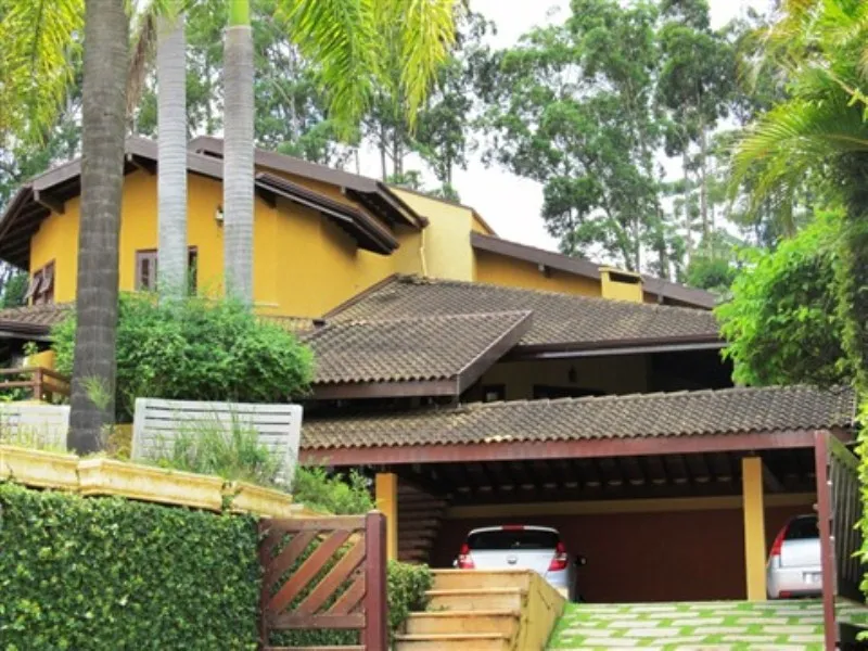 Imagem Casa de luxo em condomínio: 4 quartos, 3 suítes, 2 salas, 6 banheiros, 4 vagas de garagem em Valinhos-SP, no Condomínio Village Visconde de Itamaracá!
