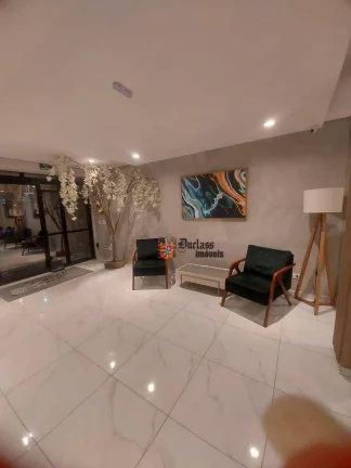 Imagem Apartamento com 2 dormitórios à venda, 60 m² por R$ 485.000 - Canto do Forte - Praia Grande/SP