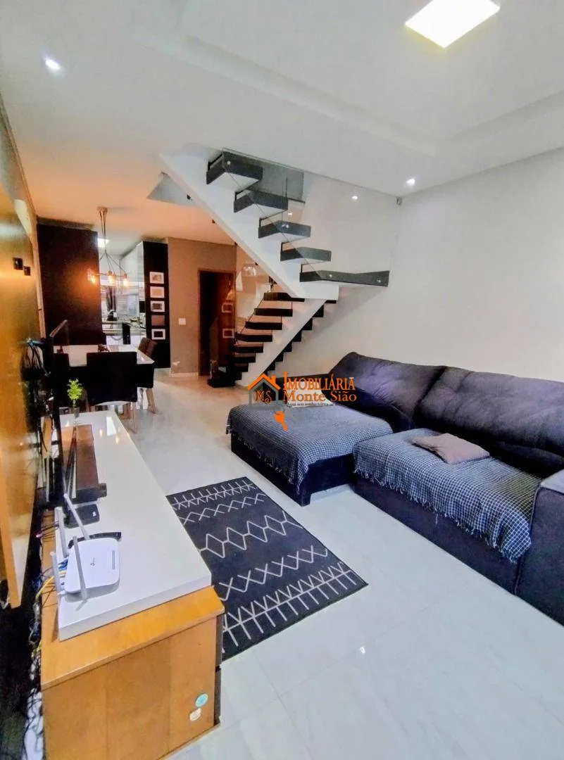 Imagem Sobrado com 3 dormitórios à venda, 100 m² por R$ 741.899,00 - Jardim do Papai - Guarulhos/SP
