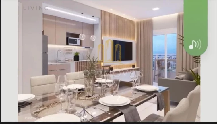 Imagem Lindo apartamento dois dormitórios suíte novo no parque industrial