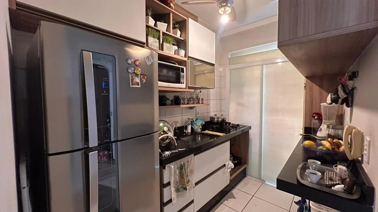Imagem Apartamento 2 dormitórios com planejados, sacada e lazer completo no condomínio Terras de Vera Cruz, Zona Oeste de Sorocaba