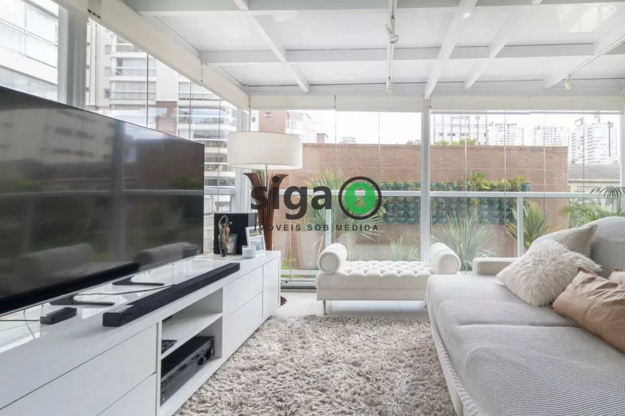 Imagem Apartamento Garden de 65m² mobiliado 3 com 2 vagas de garagem à venda na Vila Olímpia