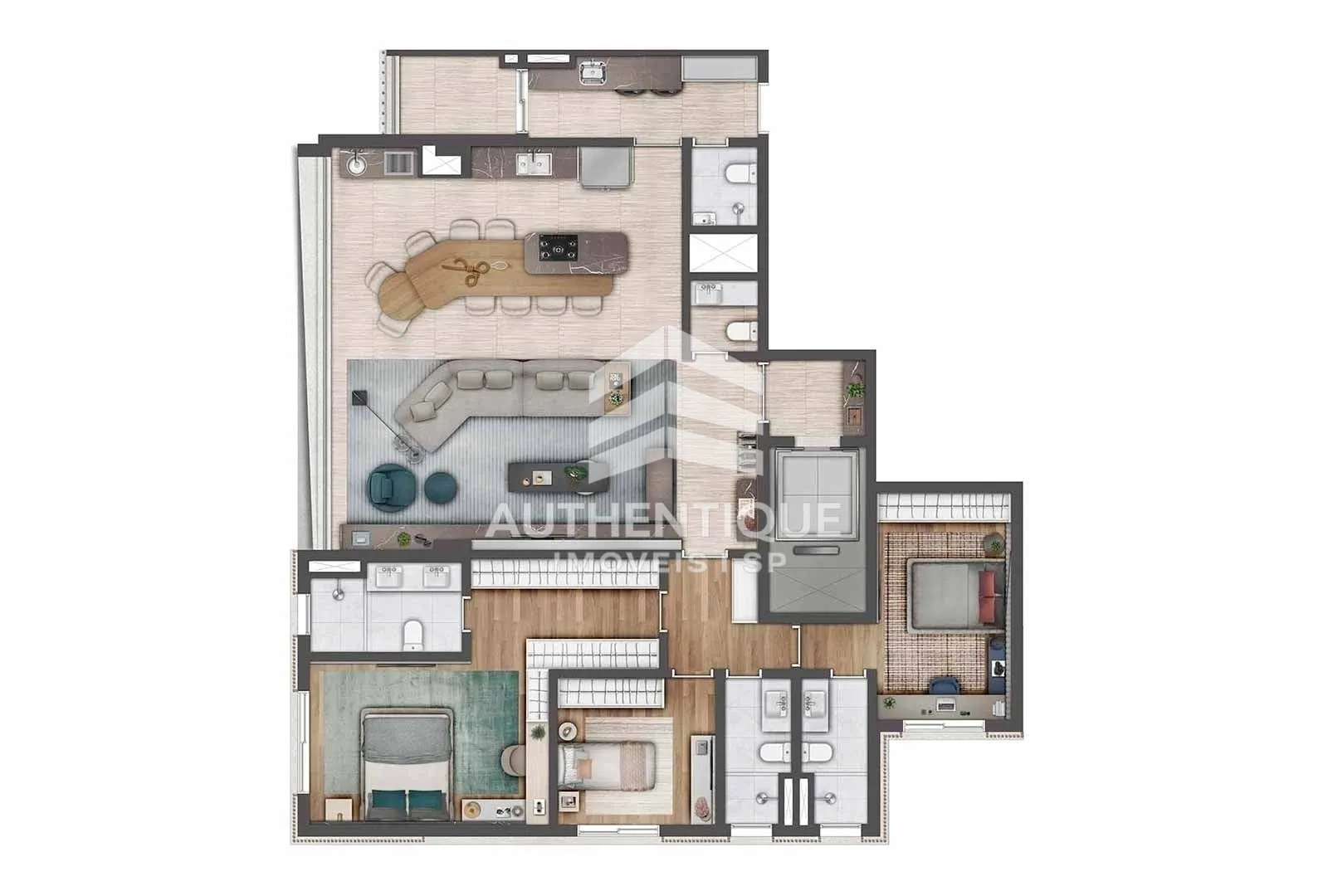 Imagem ATMOS MOEMA - Apartamento à venda no bairro Moema - São Paulo/SP, Zona Sul