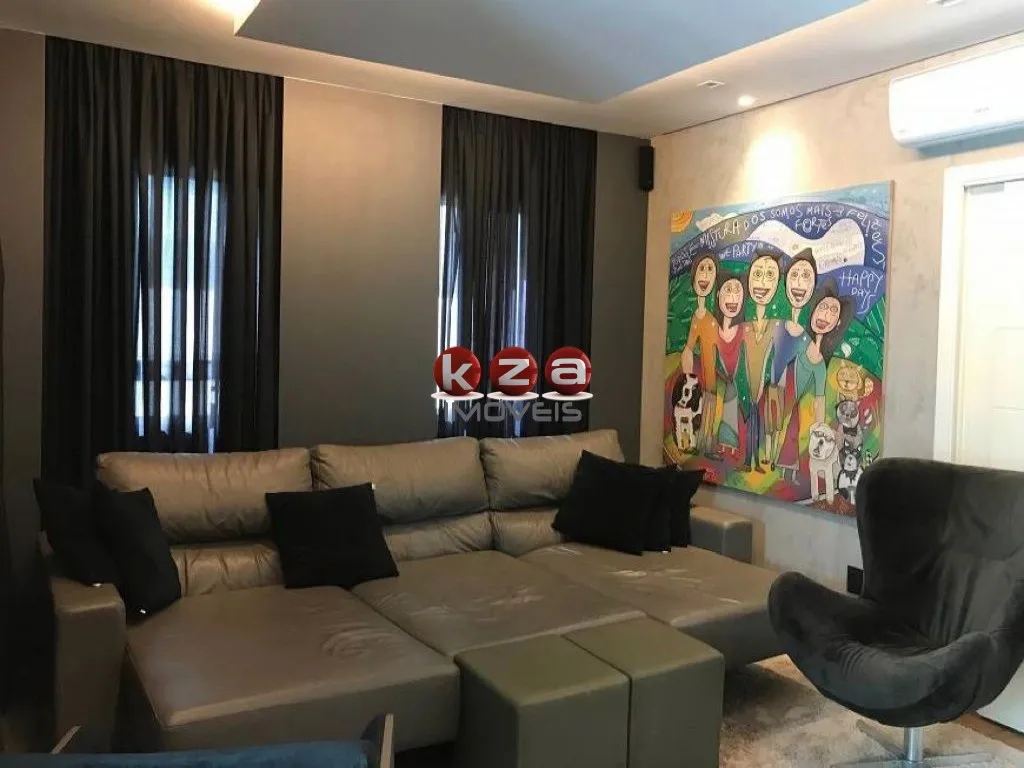 Imagem Casa de luxo em condomínio: 3 quartos, 3 suítes, 3 salas, 5 banheiros, 4 vagas, 334m² em Valinhos-SP no Residencial Reserva das Palmeiras.