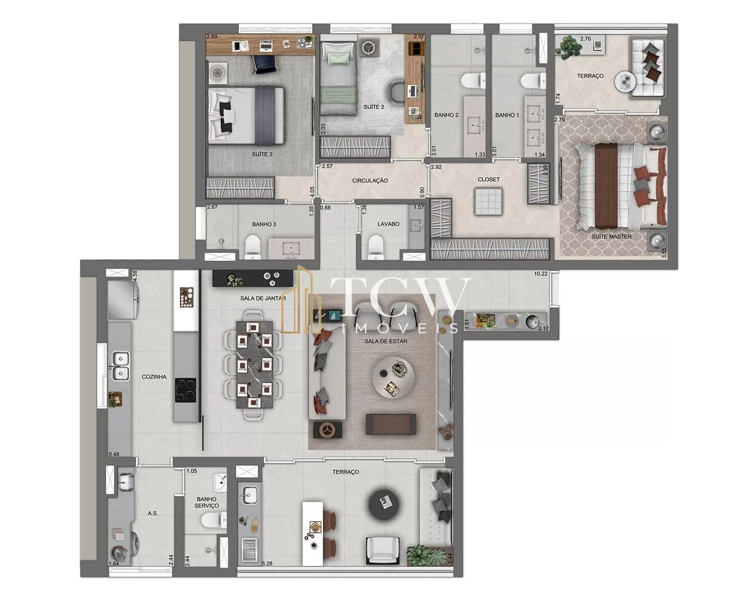 Imagem Apartamento à venda no bairro Vila Nova Conceição - São Paulo/SP, Zona Sul