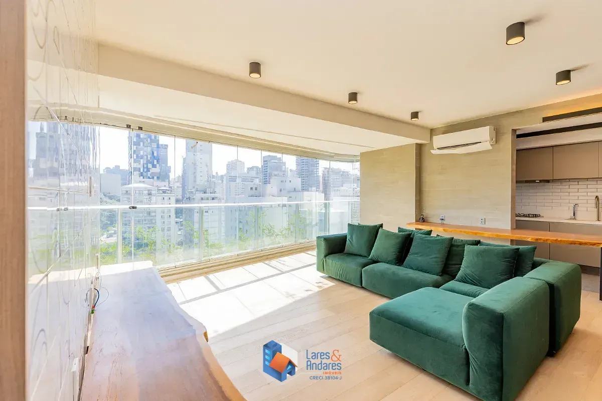 Foto do imóvel Apartamento para venda em Jardim Paulista com 1 quarto, sendo 1 suíte, 97m² em Avenida Rebouças
