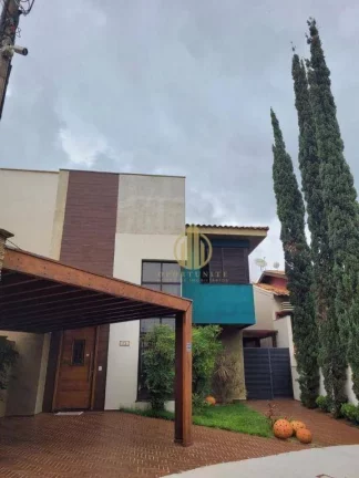 Casa no Condomínio Residencial Villa Aliança - 3 dormitórios - suíte - piscina - área gourmet - Jardim Botânico - Ribeirão Preto/SP