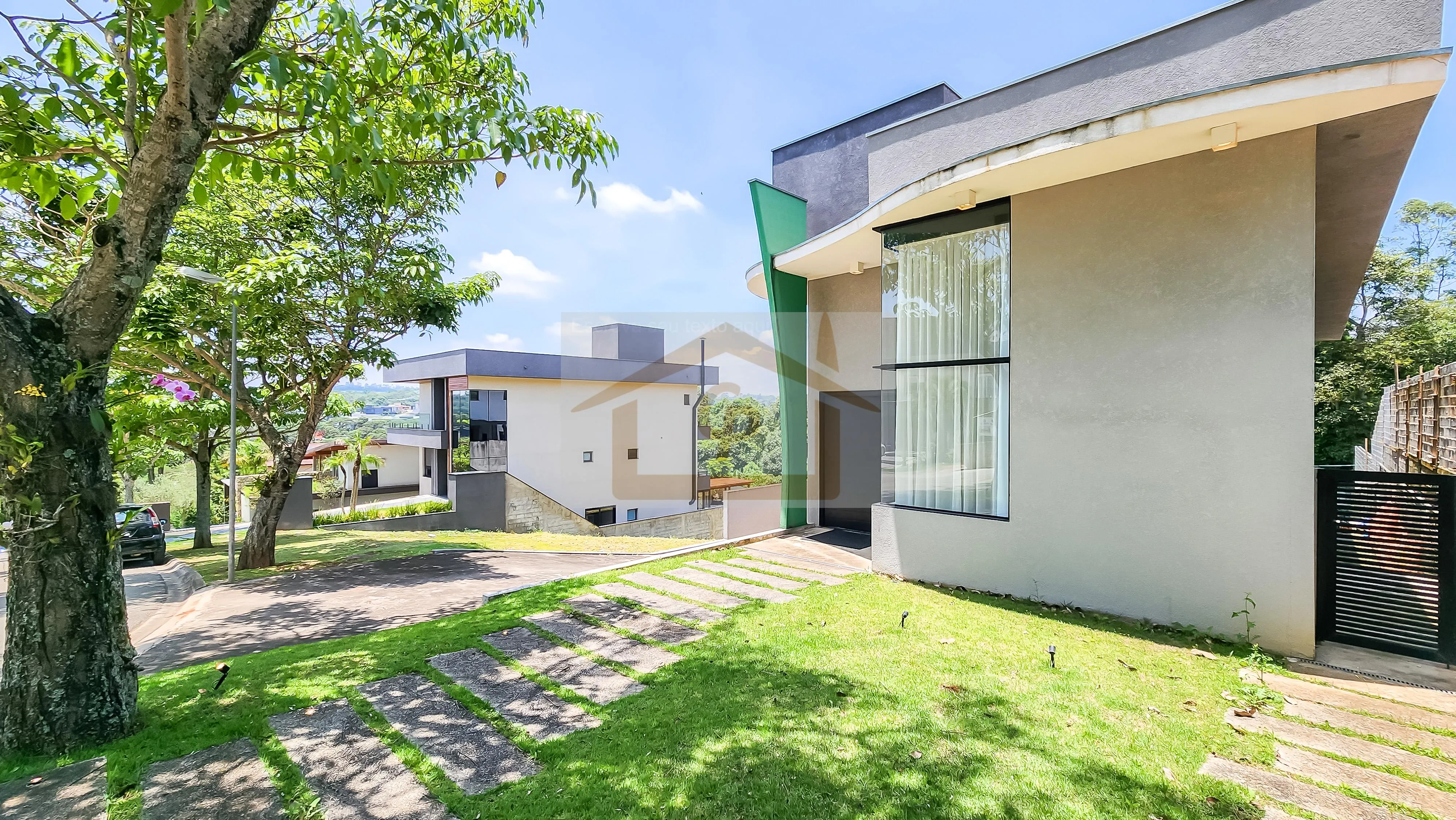 Imagem Casa Contemporânea no Residencial Vintage - 3 suítes, varanda, escritório, 4 vagas