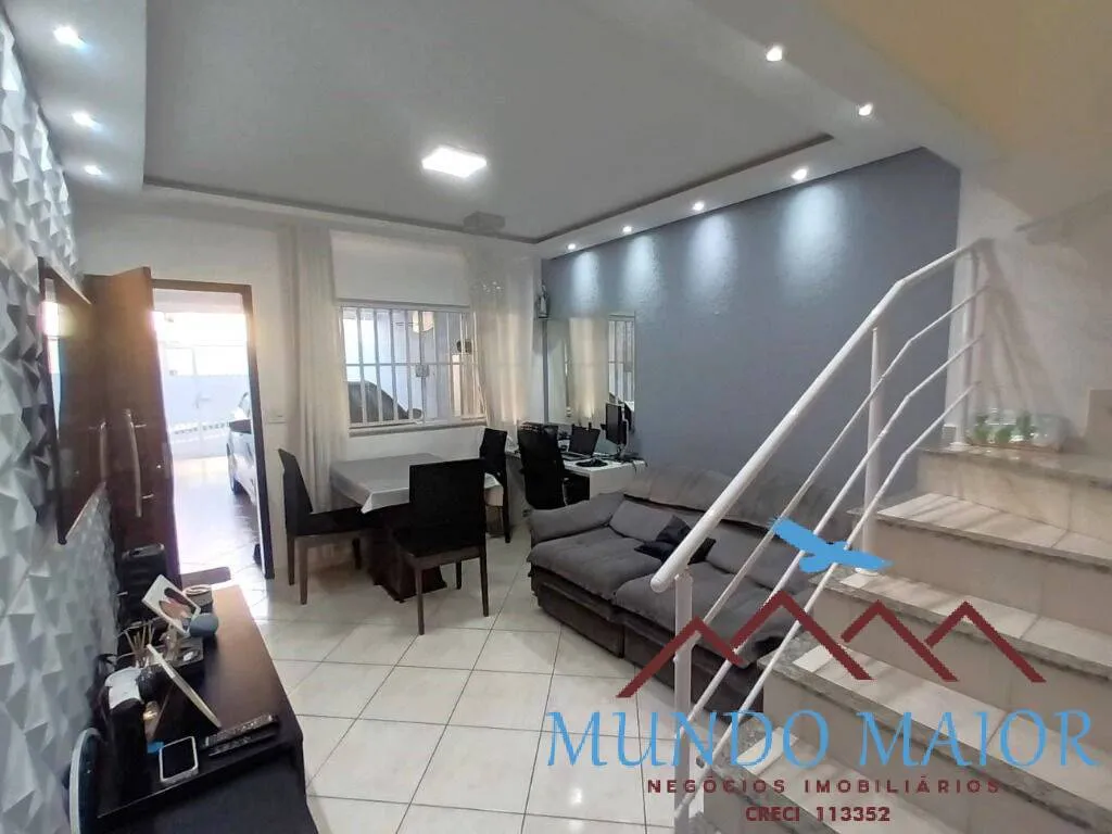 Imagem Sobrado 3 Dorms à Venda Santo André (Campestre) Aceita Permuta por Imóvel!