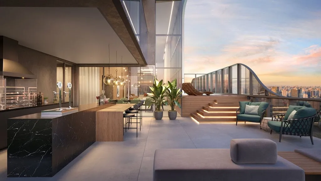 Imagem Área residencial em 44 mil m² de terreno, composta de 5 Torres de alto padrão, lazer completo, e ...