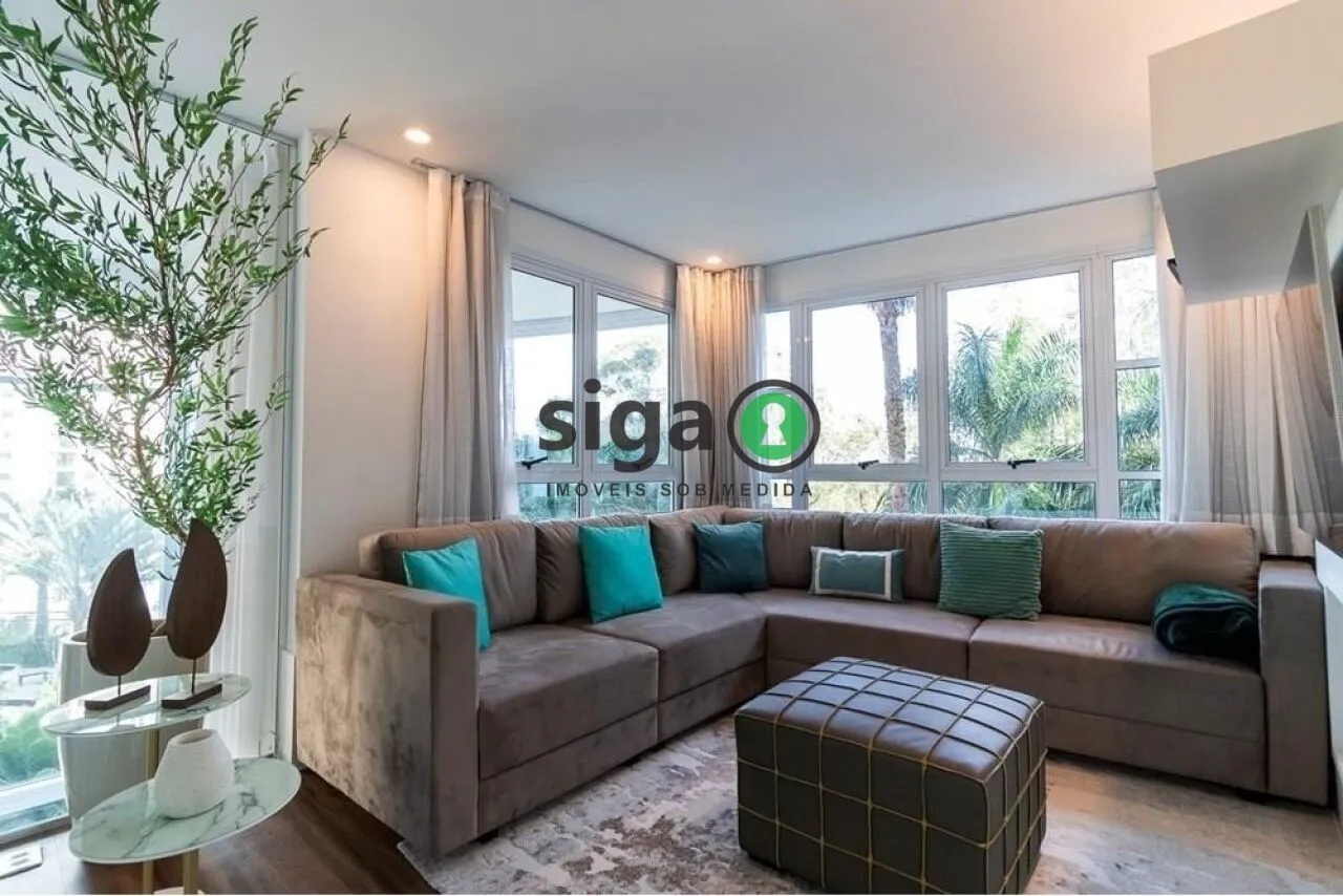 Imagem Apartamento a venda no Condomínio Villagio Panamby, com 4 quartos e 4 vagas. AVALIA PERMUTA