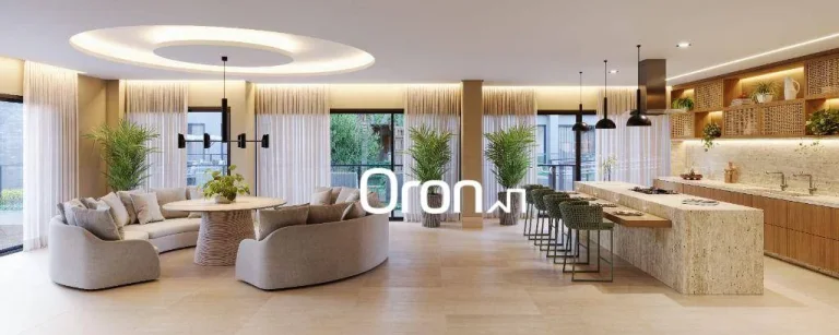 Imagem Flat com 1 dormitório à venda, 50 m² por R$ 630.000,00 - Jardim Goiás - Goiânia/GO