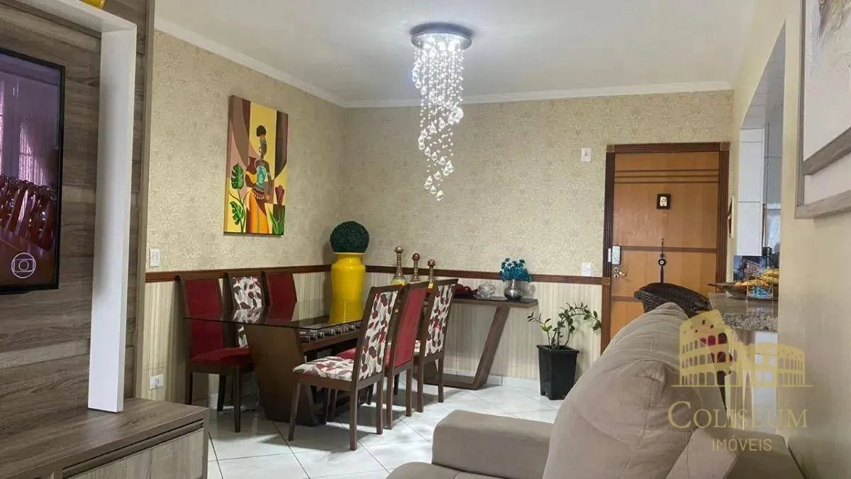 Foto do imóvel Apartamento com 3 dormitórios à venda, 110 m² por R$ 860.000,00 - Vila Assunção - Praia Grande/SP