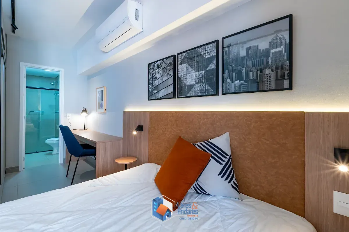 Imagem Studio para venda em Campo Belo com 1 quarto, 45m²