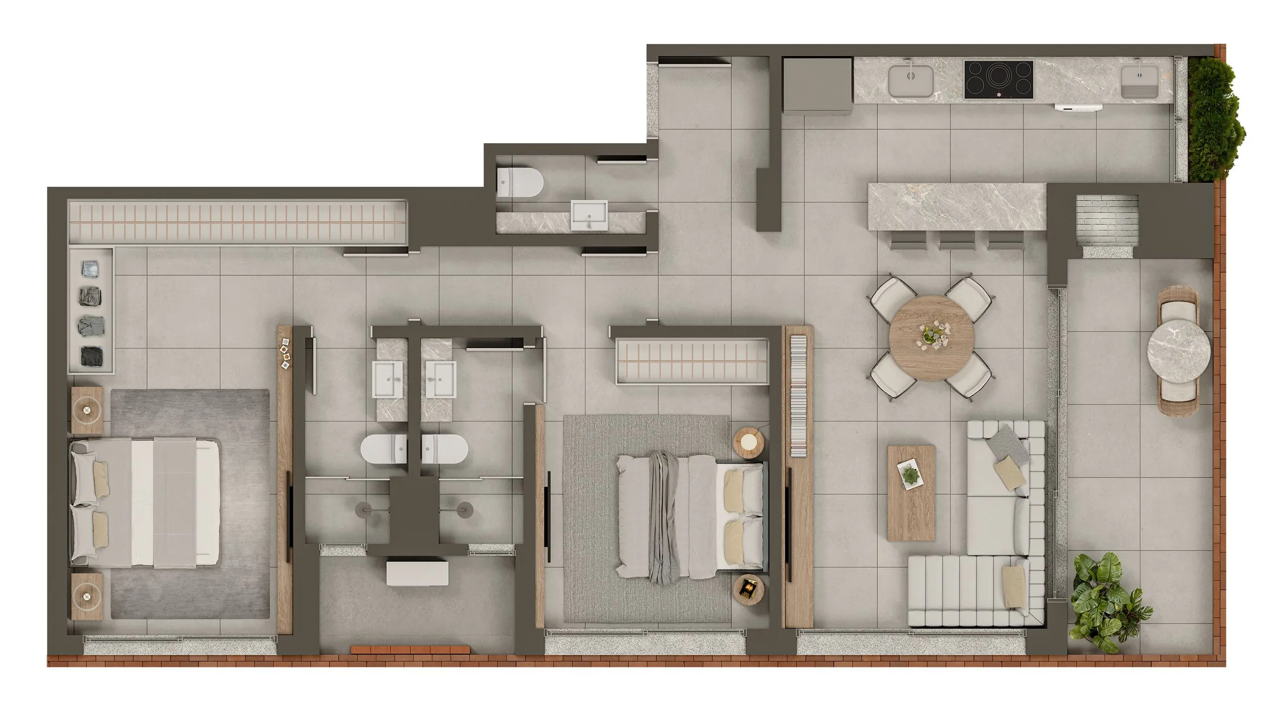 Imagem Apartamento à venda em Torres, Centro, com 2 quartos, 87.27m2