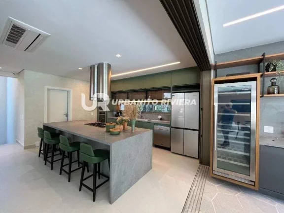 Imagem Casa nova de 626 m2 na Riviera de São Lourenço com 7 suítes, subsolo e energia solar