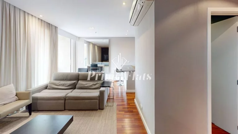 Imagem Flat disponível para locação no FL Residence, com 62m², 1 dormitório e 1 vaga de garagem