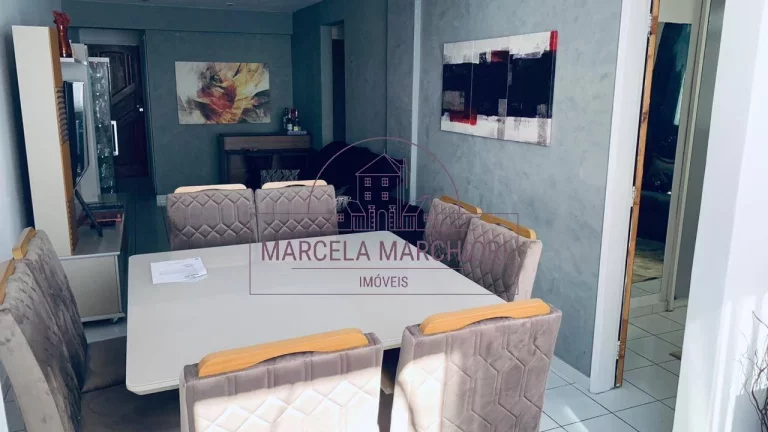 Imagem Apartamento 3 quartos, 2 banheiros, sala 3 ambientes varanda integrada, 1vg