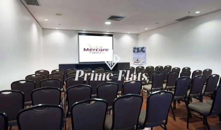 Imagem Flat disponível para venda no Mercure Campinas, com 26m², 1 dormitório e 1 vaga