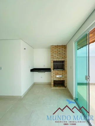 Imagem Cobertura com 2 Quartos e 3 banheiros à Venda, 100 m -Vila Alzira!