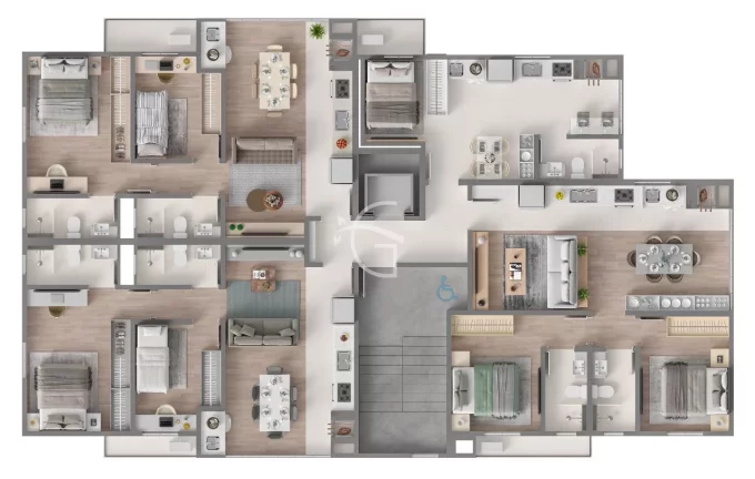 Imagem APARTAMENTO RESIDENCIAL em JOINVILLE - SC, SAGUAÇU