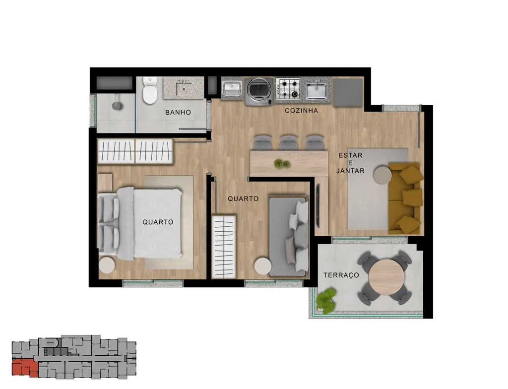 Imagem Projeto diferenciado com infraestrutura completa para você e sua família. Preço e disponibilidade...