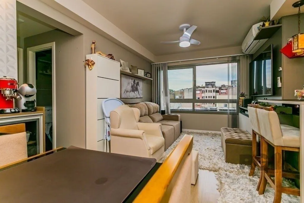 Imagem Excelente apartamento de 58m² com 02 dormitórios e 1 vaga de garagem.