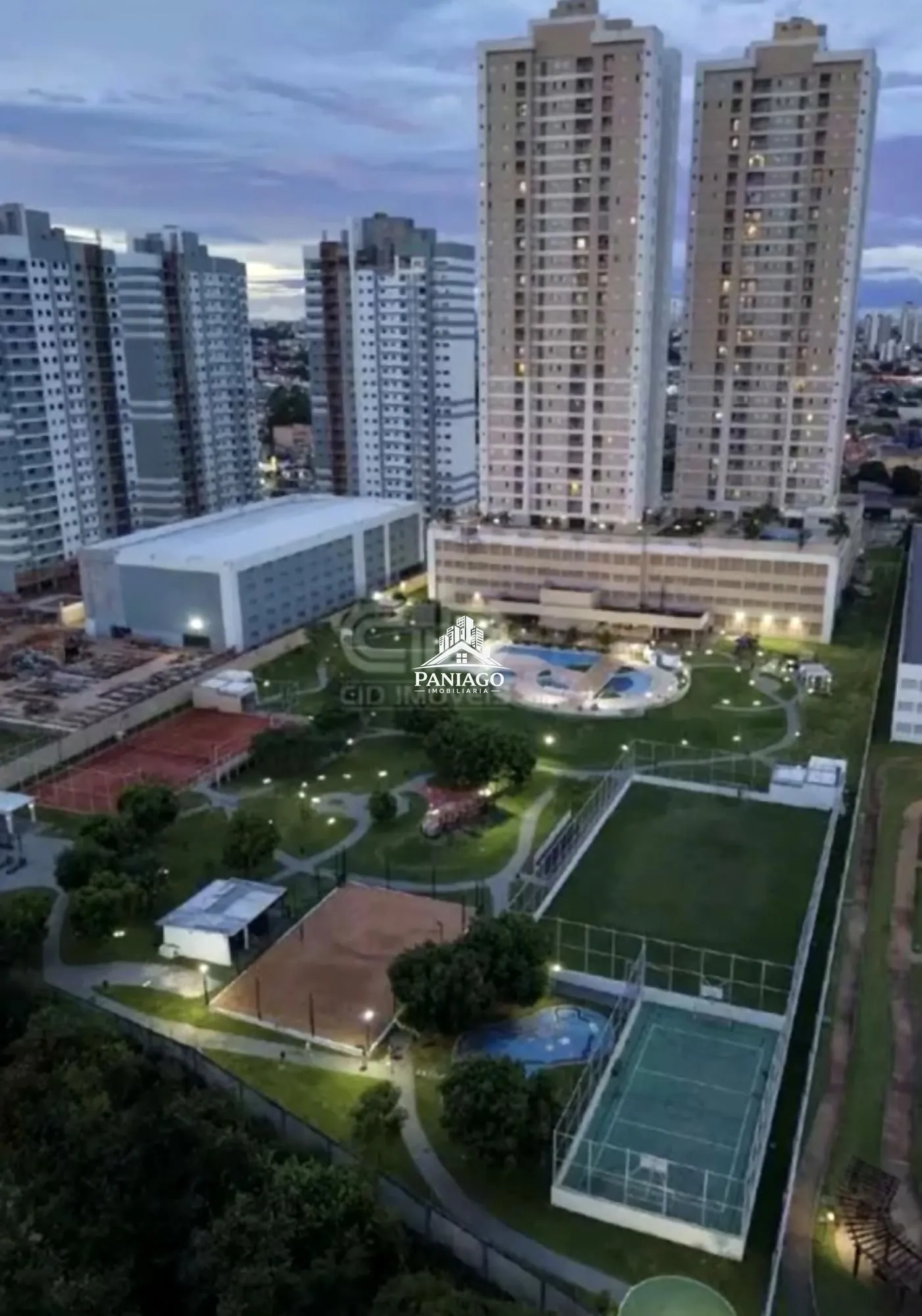 Imagem Apartamento à Venda no Jardim Beira Rio, Cuiabá-MT | 83 m², 3 Quartos e 21º Anda