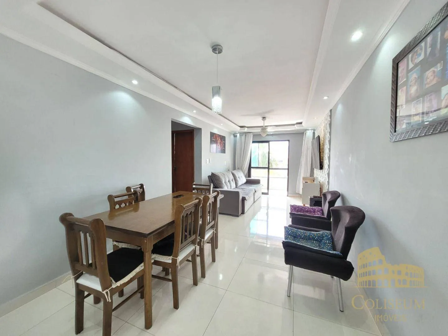 Imagem Apartamento com 2 dormitórios à venda, 86 m² por R$ 420.000,00 - Vila Assunção - Praia Grande/SP