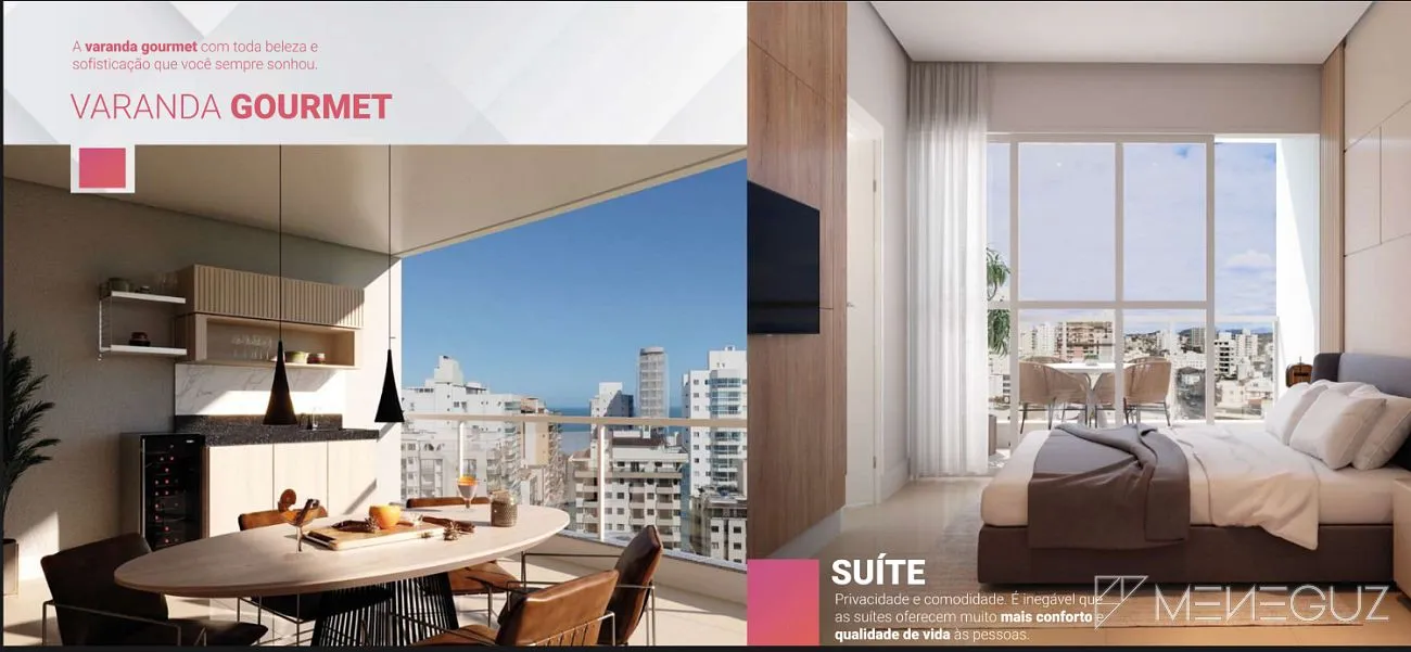 Imagem Empreendimento de alto padrão com exclusivos apartamentos de 3 quartos a venda na Praia do Morro em Guarapari
