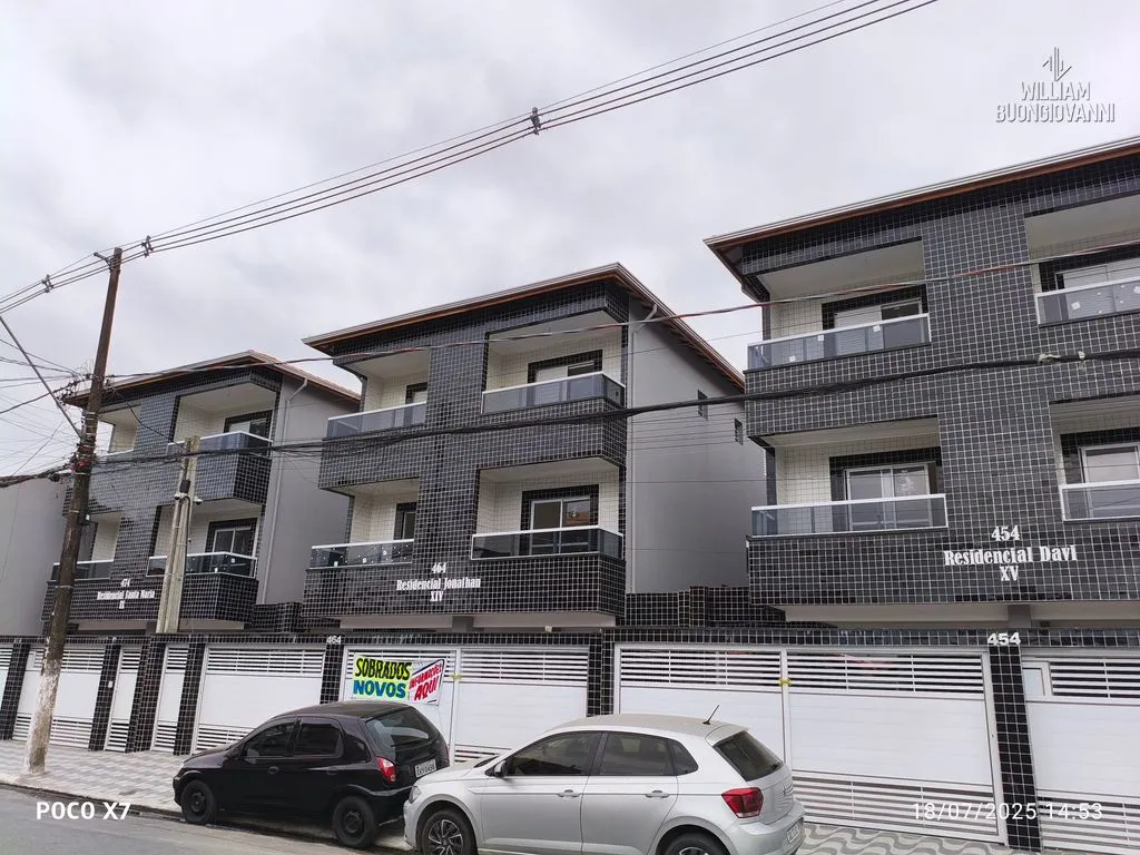 Foto do imóvel MARAVILHOSA SACADA DUPLEX, 2 QUARTOS, 1 vagas, - Apenas R$ 395.000,00 em Jardim Samambaia, Praia Grande - SP