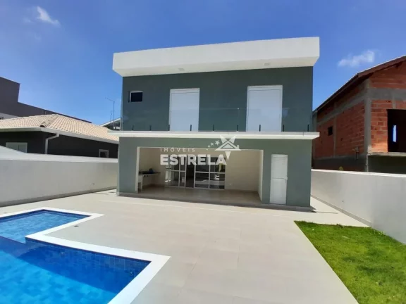 Casa 03 Dorms com piscina - Vargem Gde Paulista/SP