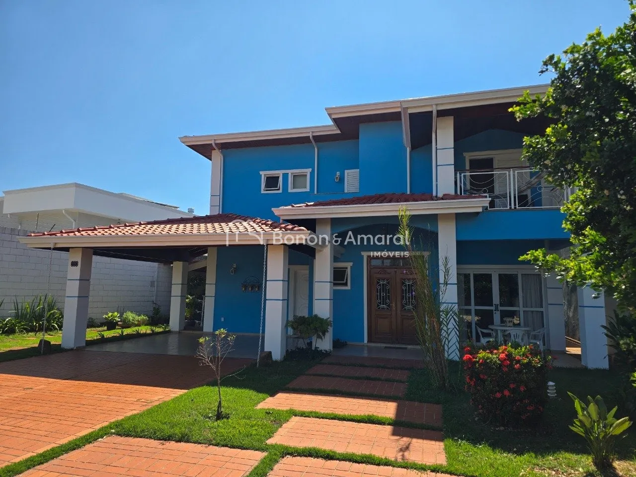 Imagem Casa Sobrado com 4 quartos ( sendo 2 suítes), no Condomínio Okinawa, Paulínia