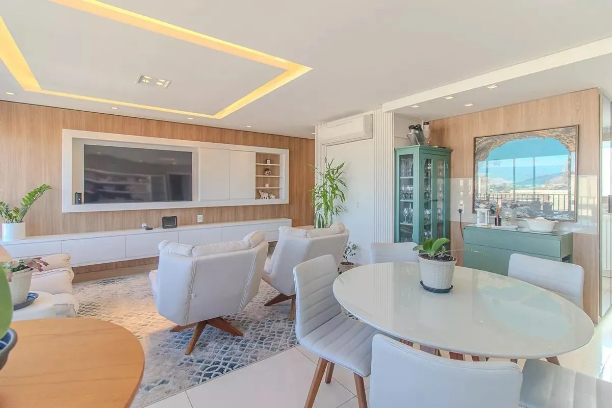 Imagem Apartamento mobiliado de 3 quartos com suíte, 2 vagas e lazer completo para sua família