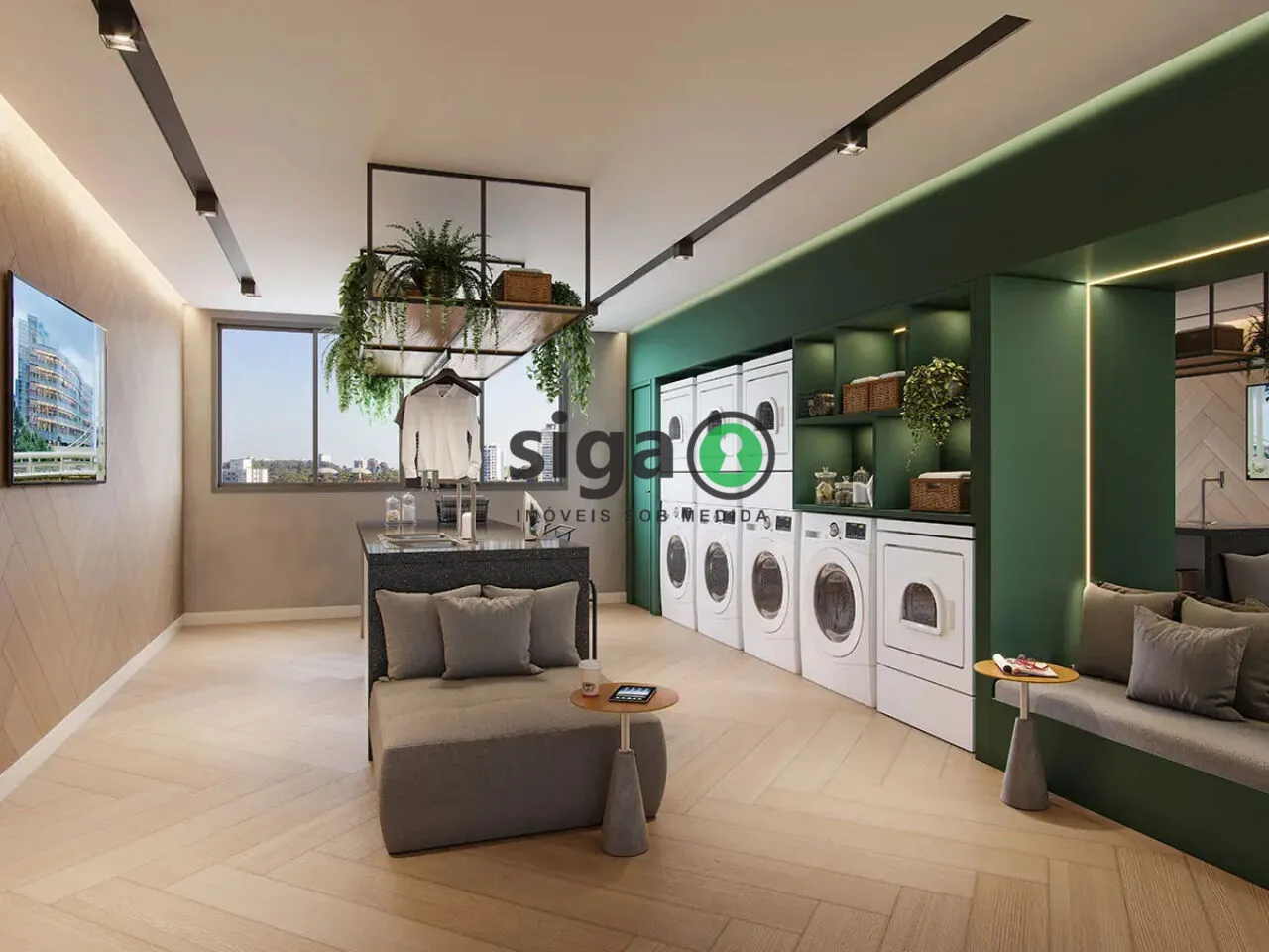 Imagem Apartamento com 1 dormitório de 40m² Brooklin com vaga| Moderno, Sofisticado e Ótima Localização