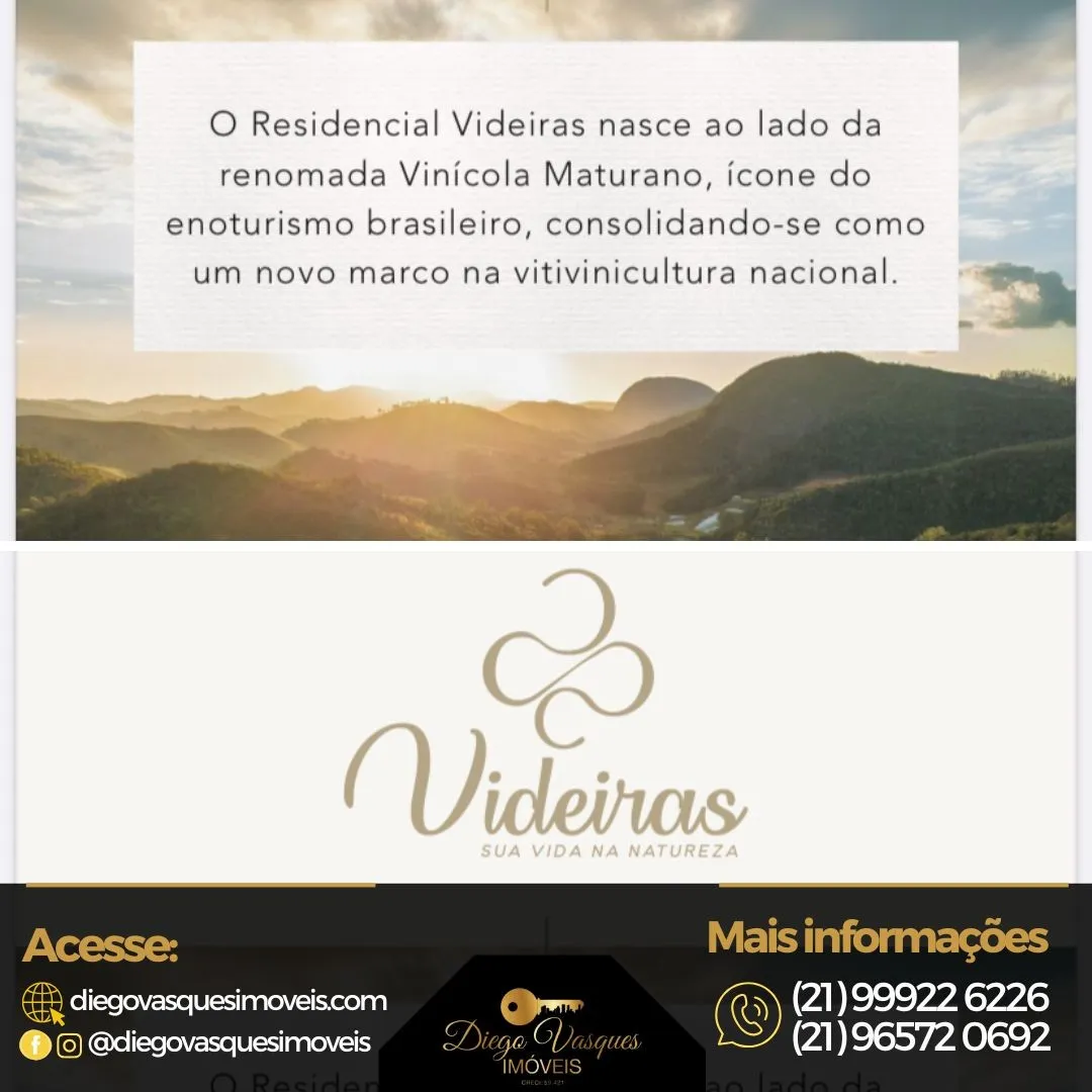 Imagem Terreno em Condomínio para Venda em Teresópolis / RJ no bairro Venda Nova