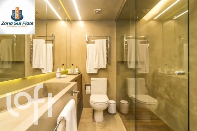 Imagem Apartamento Mobiliado à Venda No Itaim Bibi Com 1 Dormitório e 1 Vaga