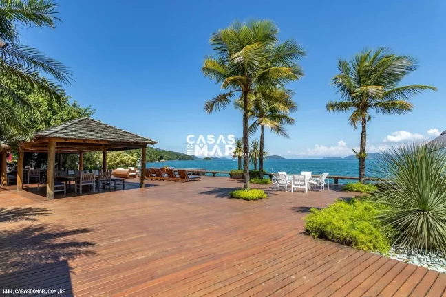 Imagem Casa Frente Mar para Temporada em Angra dos Reis / RJ no bairro Enseada