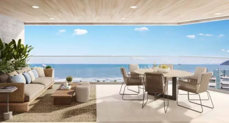 Imagem Apartamento p?(C) na areia à venda Riviera módulo 8 - Edifício Gávea.
