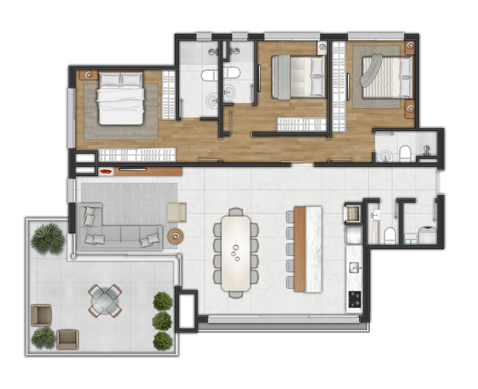 Imagem Apartamento à venda em Canela, Centro , com 1 quarto, 112.24m2