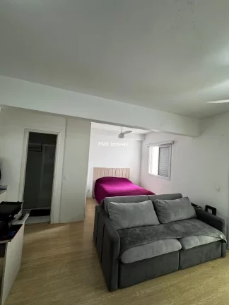 Imagem Apartamento para locação em São Paulo-SP, com 1 quarto, 1 banheiro, 2 vagas.
